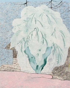 Absolute Stille, Oil on canvas, 120 x 100 cm, 2005