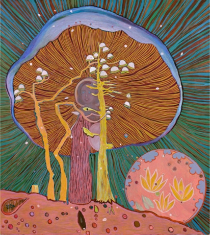 Eva, Oil on canvas, 170 x 150 cm, 2021