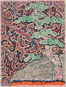 Hippie, Oil on canvas, 80 x 60 cm, 2014