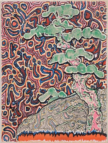 Hippie, Oil on canvas, 80 x 60 cm, 2014