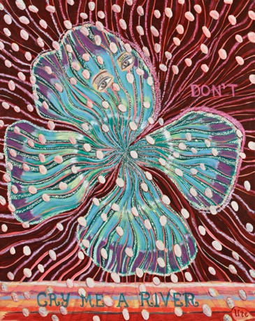 Kleeblatt, Oil on canvas, 150 x 120 cm, 2019