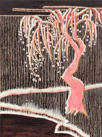 Neujahrstag, Oil on canvas, 80 x 60 cm, 2010