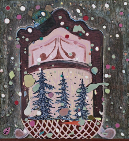 Radio Gaga, Oil on canvas, 150 x 120 cm, 2019