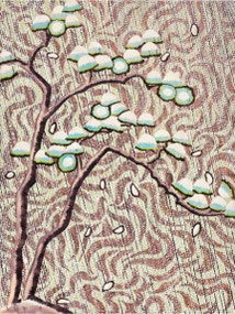 Schwarzer Regen, Oil on canvas, 80 x 60 cm, 2010