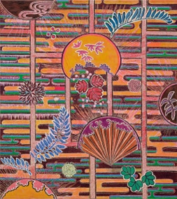 Strahlen, Oil on canvas, 170 x 150 cm, 2015