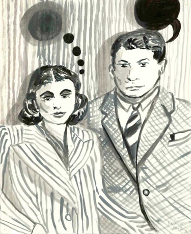 Untitled, Gouache on paper, 35,5 x 29 cm, 2002