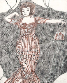 Untitled, Gouache on paper, 36 x 29,5 cm, 2000