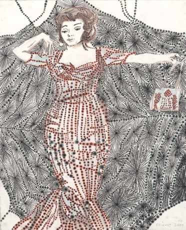 Untitled, Gouache on paper, 36 x 29,5 cm, 2000