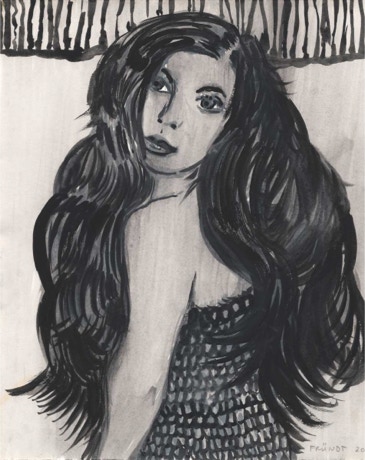 Untitled, Gouache on paper, 35,5 x 30 cm, 2003