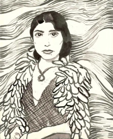 Untitled, Gouache on paper, 33,5 x 27,5 cm, 2002