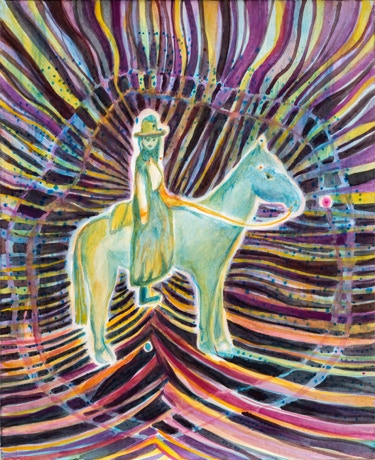 Untitled, Gouache on paper, 100 x 60 cm, 2020