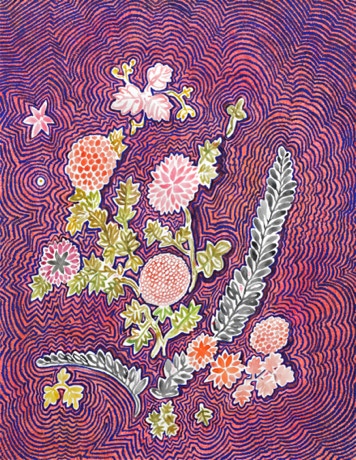 Untitled, Gouache on paper, 65 x 50 cm, 2017