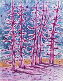 Untitled, Gouache on paper, 65 x 50 cm, 2016