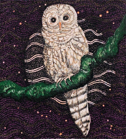 Wächter, Oil on canvas, 55 x 50 cm, 2013